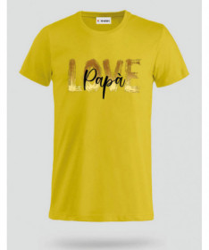 Love Papà T-shirt Basic Uomo