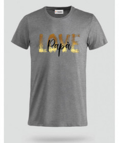 Love Papà T-shirt Basic Uomo