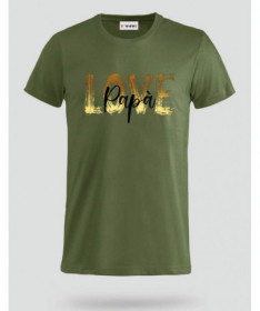 Love Papà T-shirt Basic Uomo