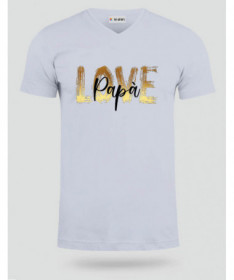 Love Papà T-shirt Scollo V