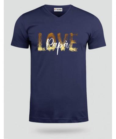 Love Papà T-shirt Scollo V