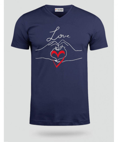 Mano Nella Mano T-shirt Scollo V