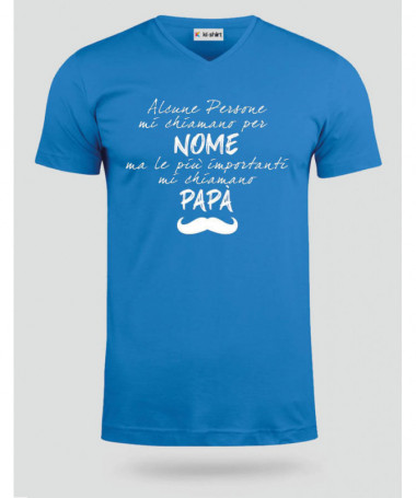 Papà T-shirt Scollo V