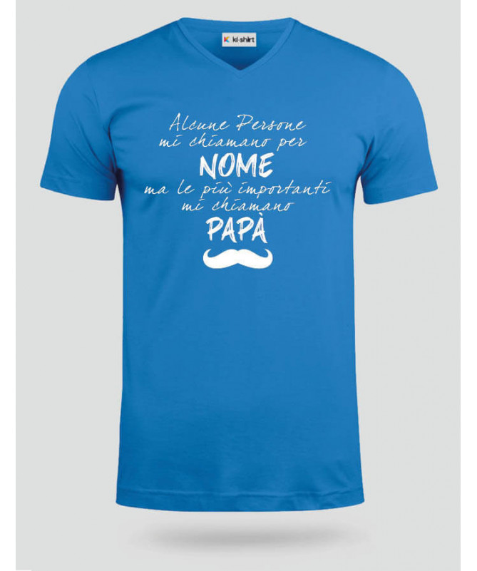 Papà T-shirt Scollo V