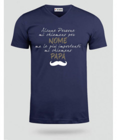 Papà T-shirt Scollo V