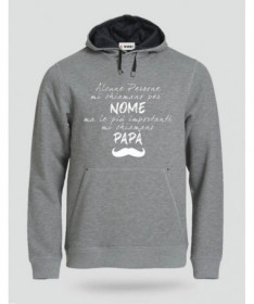 Papà Felpa Premium con cappuccio Uomo