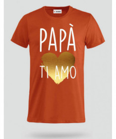 Papà ti amo T-shirt Basic Uomo