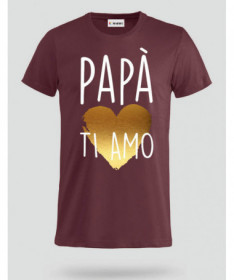 Papà ti amo T-shirt Basic Uomo