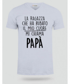 Rubato il cuore T-shirt Scollo V