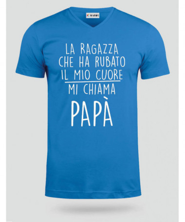 Rubato il cuore T-shirt Scollo V