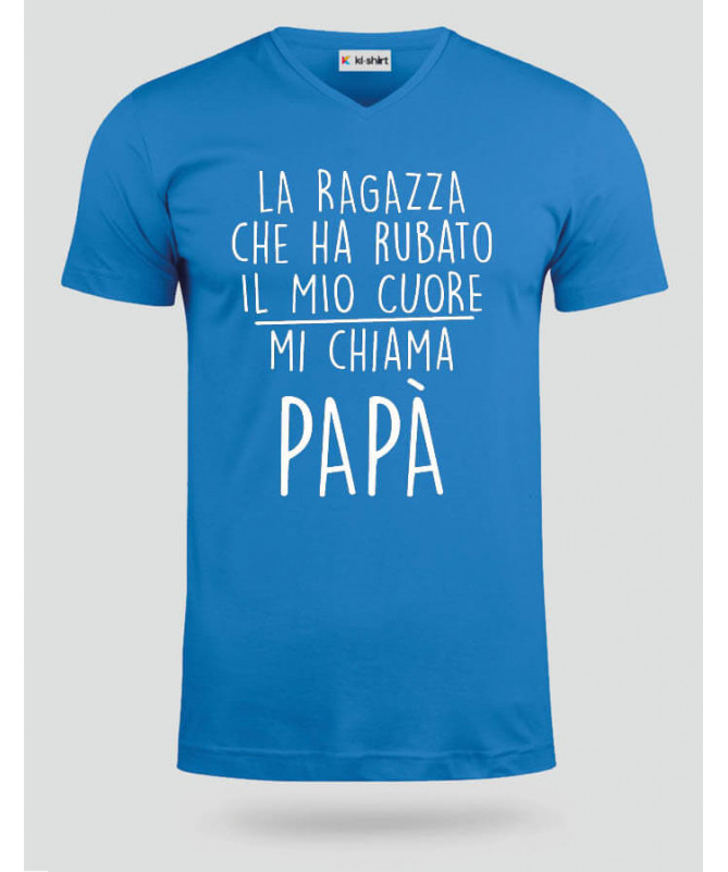 Rubato il cuore T-shirt Scollo V