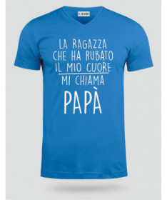 Rubato il cuore T-shirt Scollo V