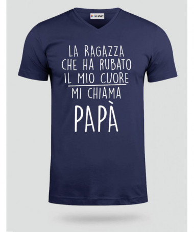Rubato il cuore T-shirt Scollo V