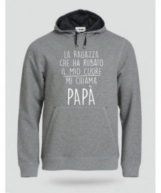 Rubato il cuore Felpa Premium con cappuccio Uomo