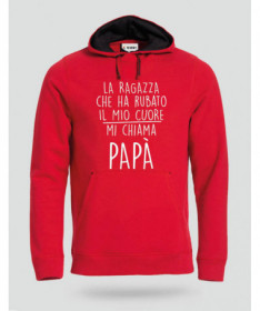 Rubato il cuore Felpa Premium con cappuccio Uomo