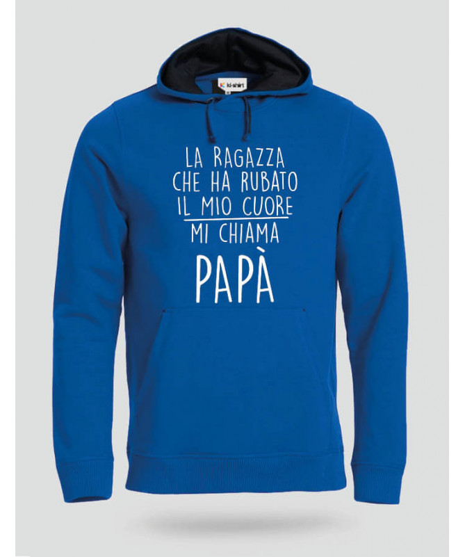 Rubato il cuore Felpa Premium con cappuccio Uomo