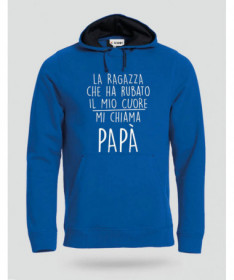 Rubato il cuore Felpa Premium con cappuccio Uomo