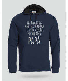 Rubato il cuore Felpa Premium con cappuccio Uomo