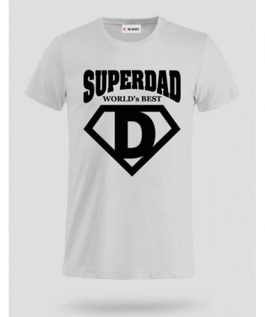 Super Dad T-shirt Basic Uomo