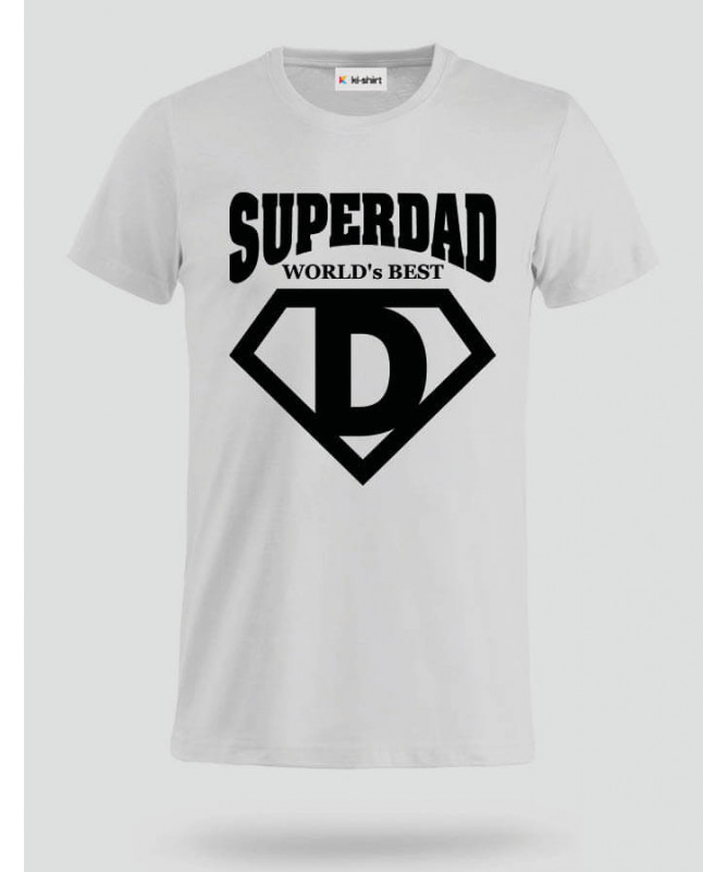 Super Dad T-shirt Basic Uomo