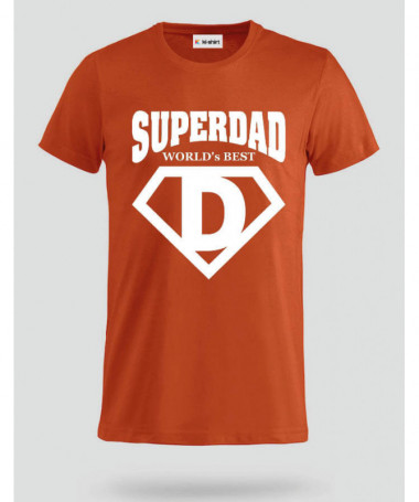Super Dad T-shirt Basic Uomo