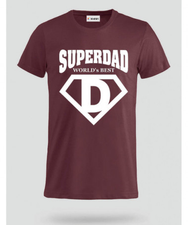 Super Dad T-shirt Basic Uomo