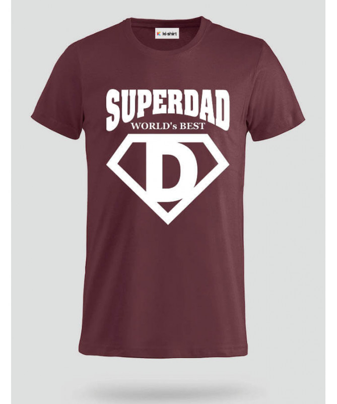 Super Dad T-shirt Basic Uomo