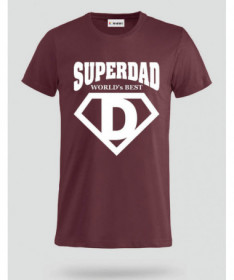 Super Dad T-shirt Basic Uomo