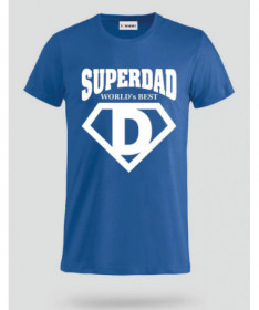 Super Dad T-shirt Basic Uomo