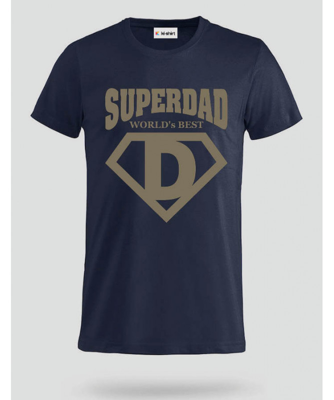 Super Dad T-shirt Basic Uomo