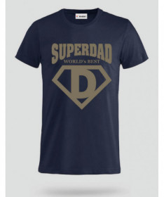 Super Dad T-shirt Basic Uomo