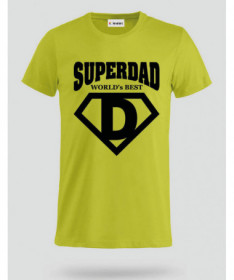 Super Dad T-shirt Basic Uomo