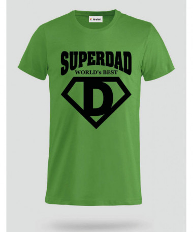 Super Dad T-shirt Basic Uomo