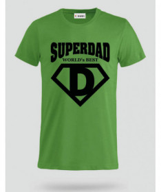 Super Dad T-shirt Basic Uomo