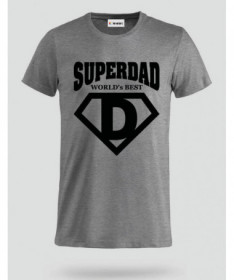 Super Dad T-shirt Basic Uomo