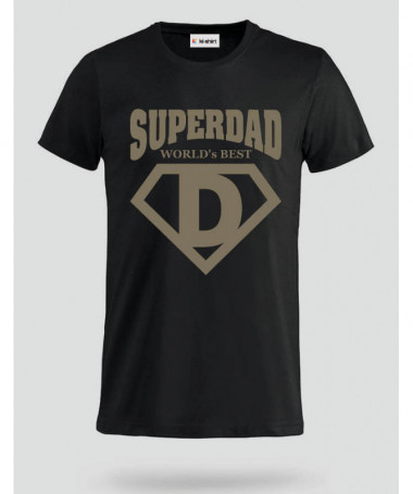 Super Dad T-shirt Basic Uomo