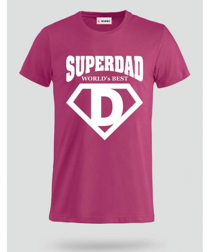 Super Dad T-shirt Basic Uomo