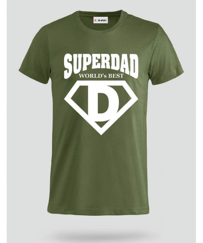 Super Dad T-shirt Basic Uomo