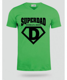 Super Dad T-shirt Scollo V
