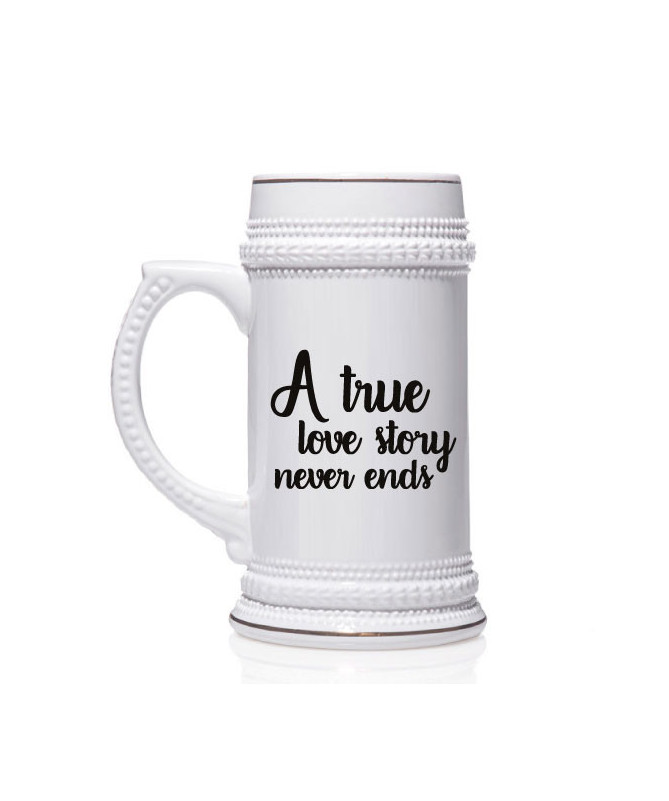 Boccale birra Love story
