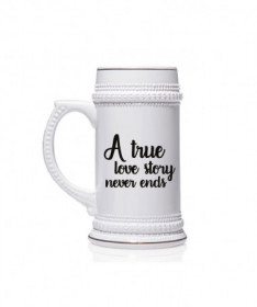Boccale birra Love story