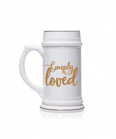 Boccale birra Simply loved