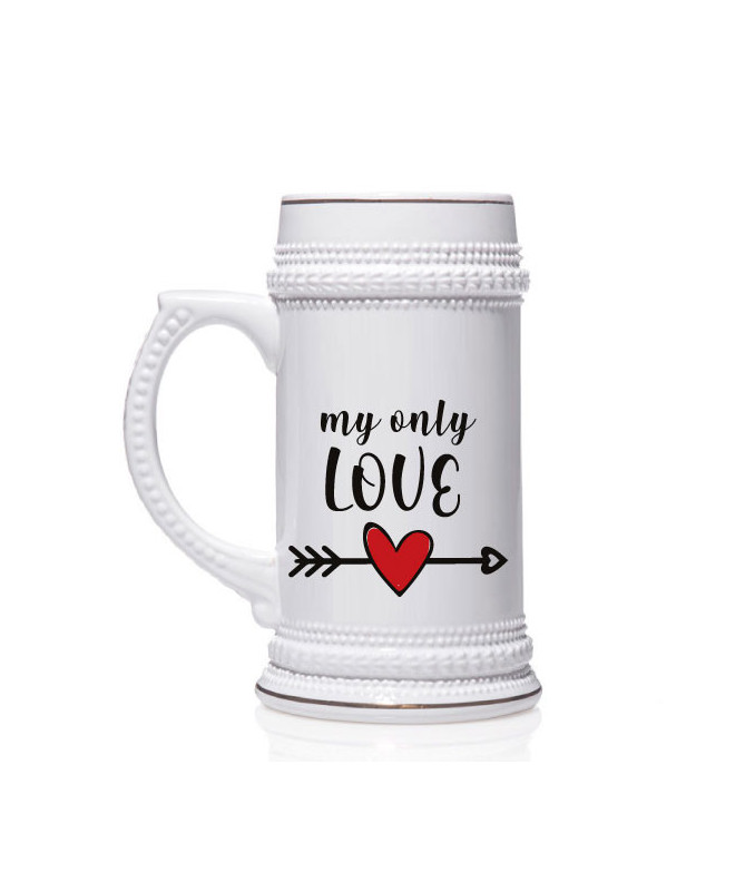 Boccale birra My only love