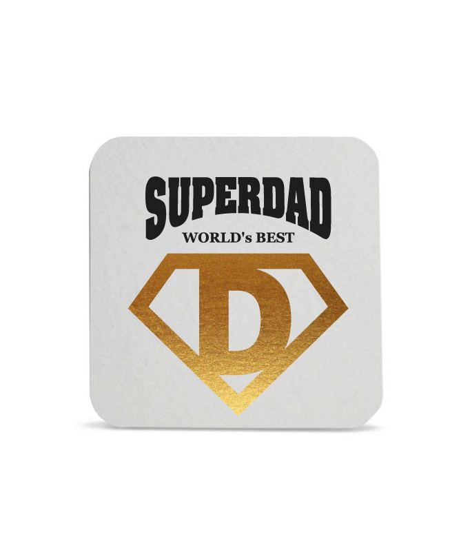 Sottobicchiere Super Dad