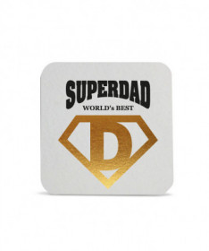 Sottobicchiere Super Dad
