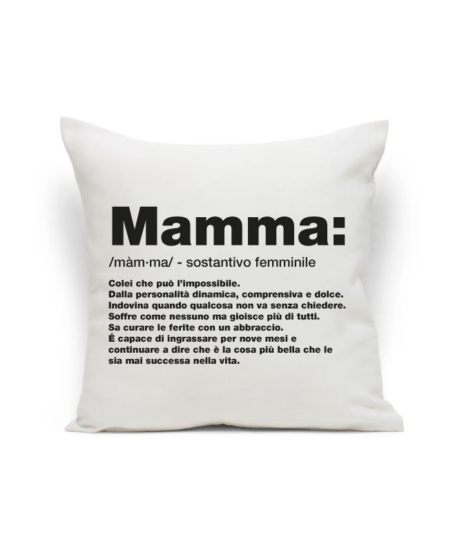 Cuscino Mamma definizione