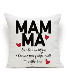Cuscino Mamma amore infinito