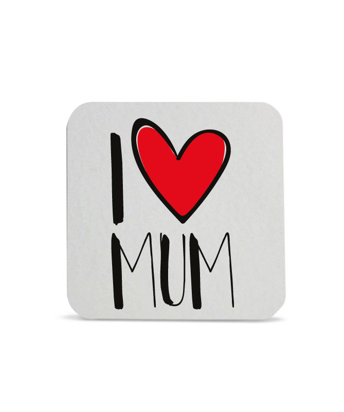 Sottobicchiere I love mamma