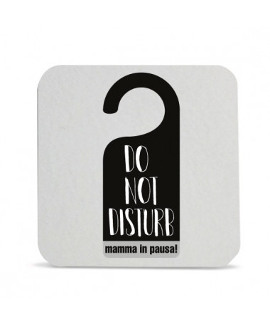 Sottobicchiere Do not disturb