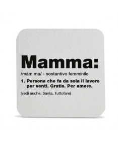 Sottobicchiere Mamma per 20